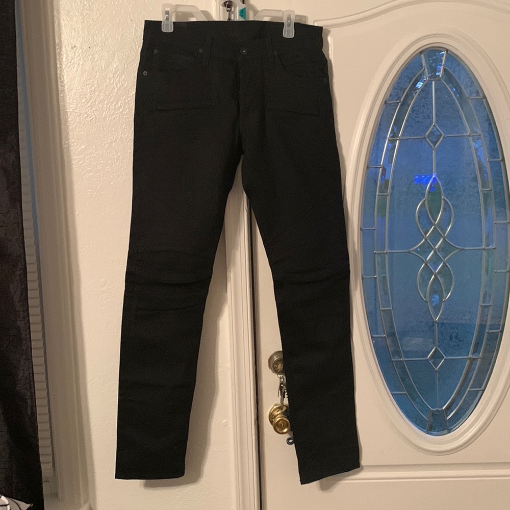 Men size 31 Hudson Jeans Blinders black. Only worn once 100% authentic